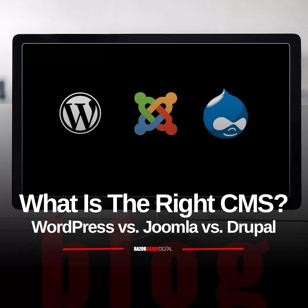 Read more about the article What Is The Right CMS? WordPress vs. Joomla vs. Drupal