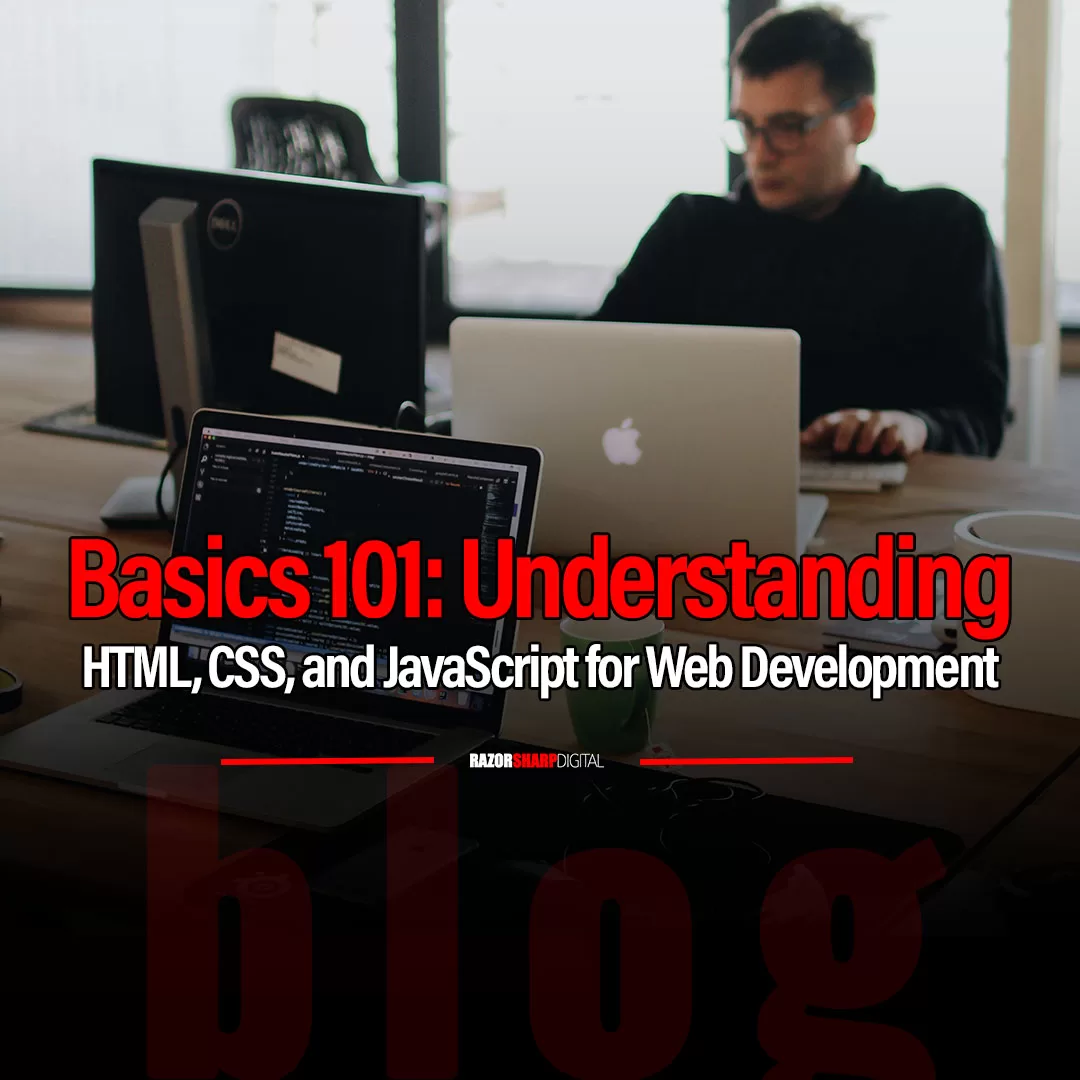 Read more about the article Basics 101: Understanding HTML, CSS, and JavaScript for Web Development
