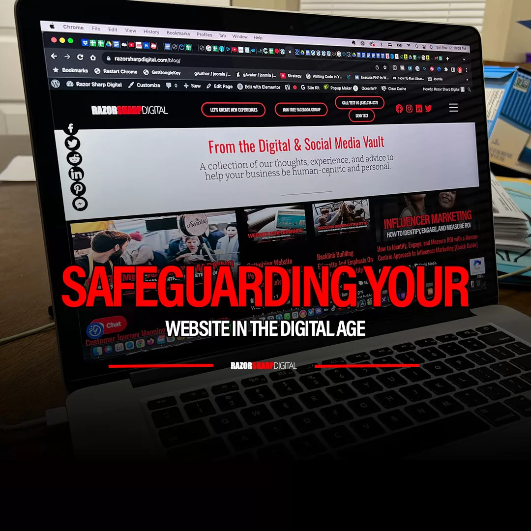 Read more about the article Safeguarding Your Website in the Digital Age