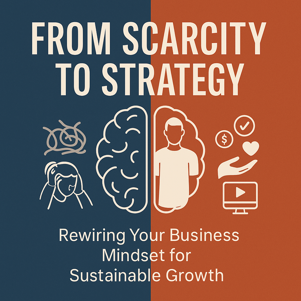 Read more about the article From Scarcity to Strategy: Rewiring Your Business Mindset for Sustainable Growth