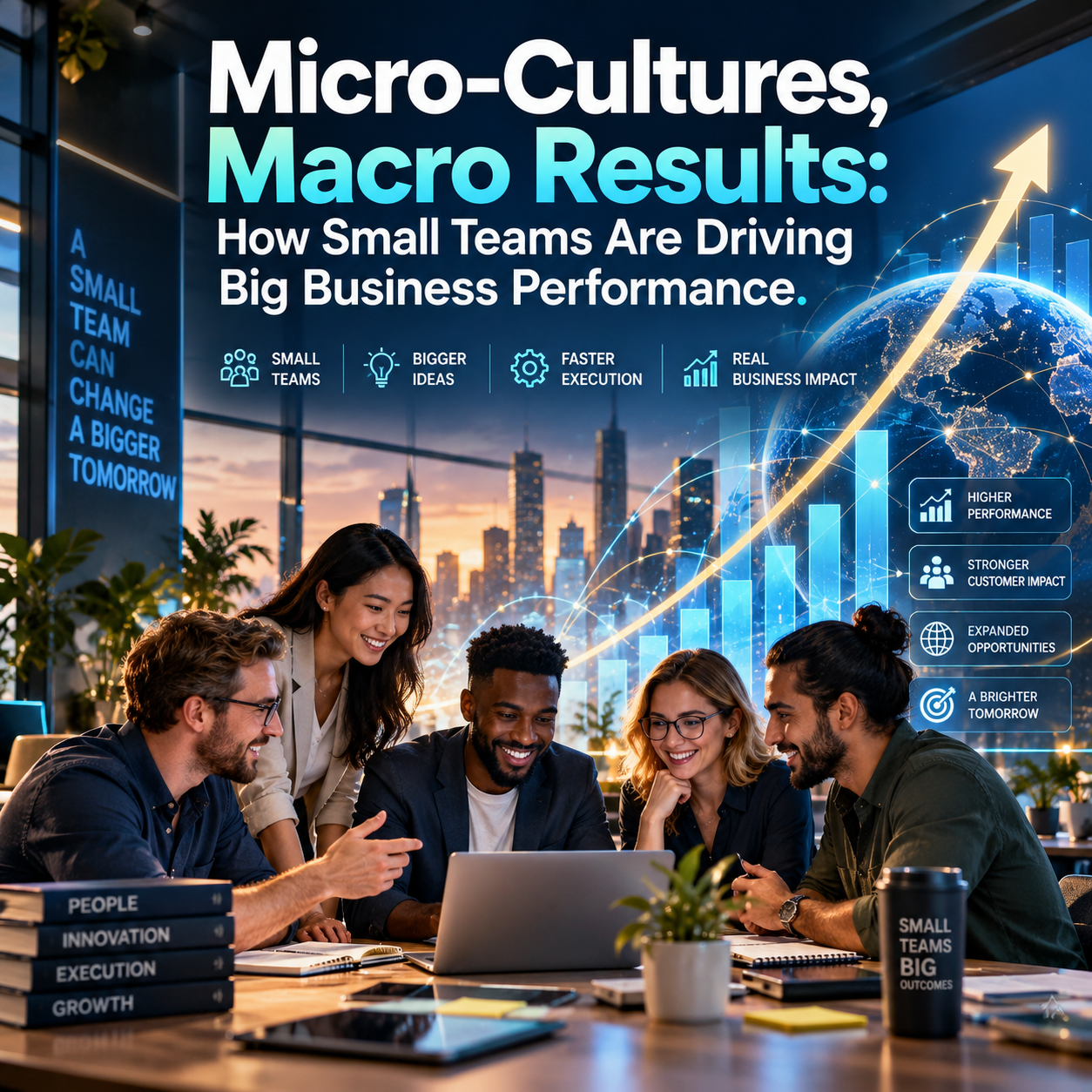 Read more about the article Micro-Cultures, Macro Results: How Small Teams Are Driving Big Business Performance